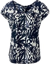 ELVIRA COLLECTIONS TOP LOISE PRINT BLACK/WHITE