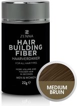 Zenna Hair Building Fibers - Medium Brown - 22 gram