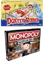 Afbeelding van het spelletje Spellenbundel - 2 Stuks - Dokter Bibber & Monopoly Valsspelerseditie