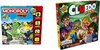 Afbeelding van het spelletje Spellenbundel - 2 Stuks - Monopoly Junior & Cluedo Junior