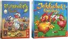 Afbeelding van het spelletje Spellenbundel - 2 Stuks - Regenwormen Junior  & Jakkiebak! Kippenkak!