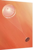 Swoosh Goes the Parachute (A), NASA Science - Foto op Dibond - 60 x 80 cm