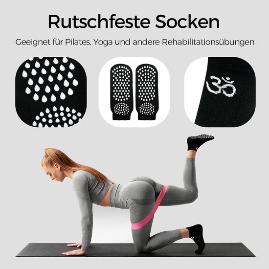 Merkloze Pilates Sokken Dames - Antislip & Ademend — afbeelding 2