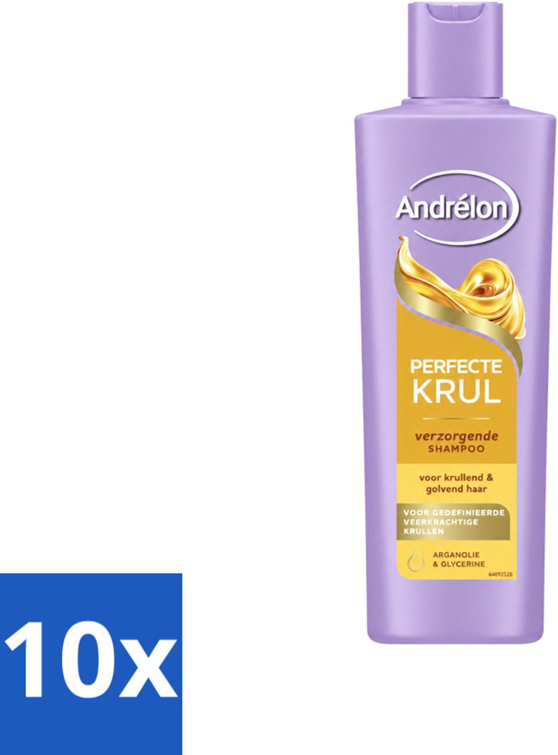 10 x Andrélon – Shampoo – Perfecte Krul – 250 ml - Voordeelverpakking - 10 stuks