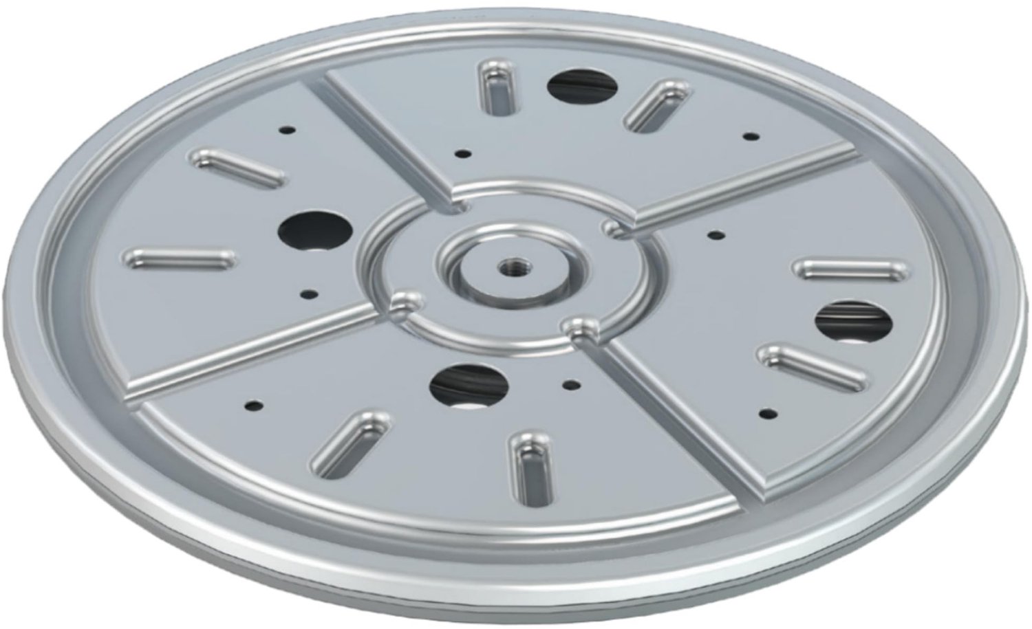 Slewing Ring met Hoge Belastbaarheid - 282 mm Draaischijf van Staal
