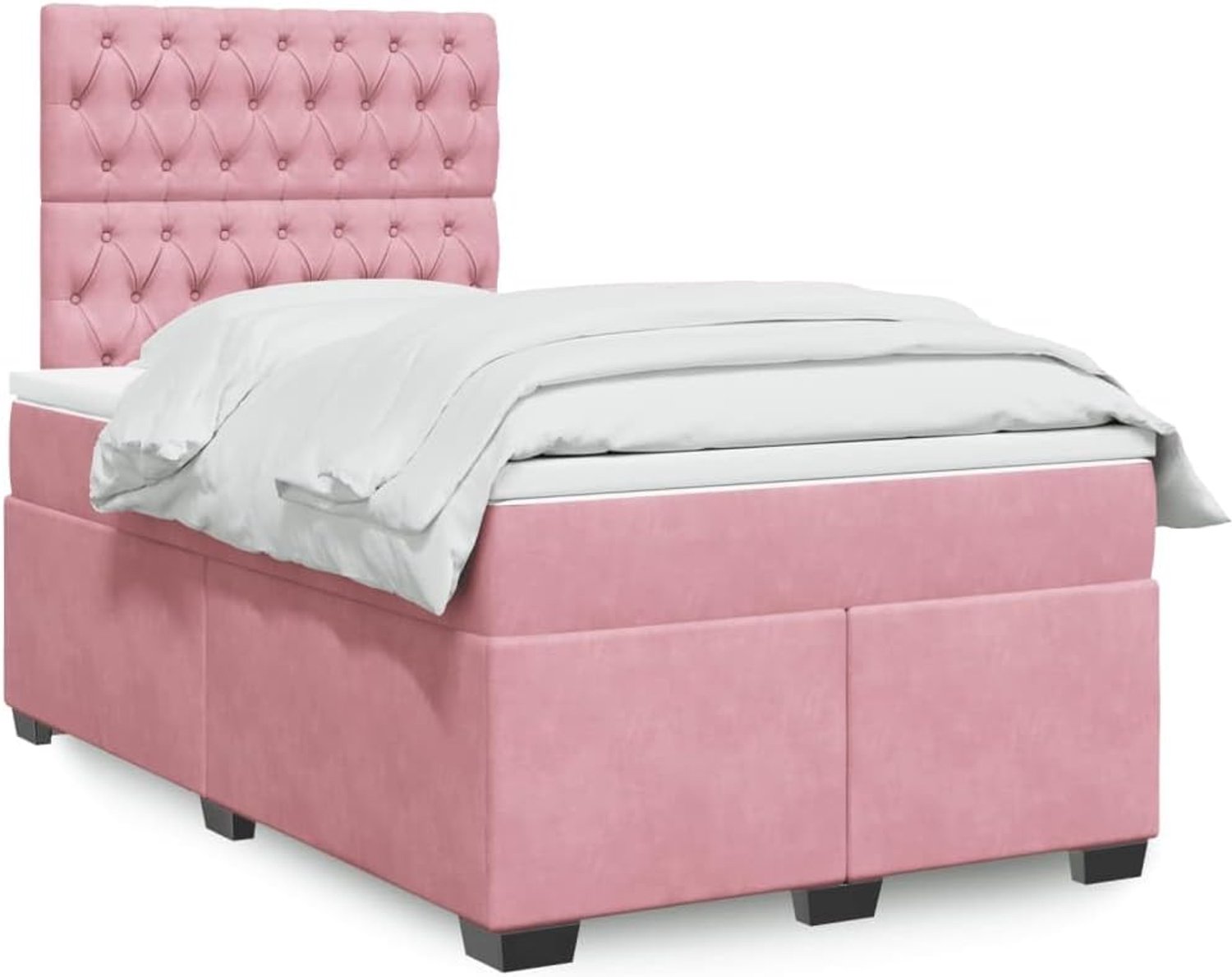 Pocketveringmatras boxspringbed roze 120x190 cm