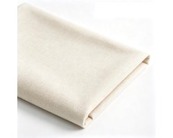 Stof per meter 250 cm x 148 cm, 235 (g/m²) linnen bekledingsstof, stof structuurstof voor meubelstof, gordijnstof, bank, stoel, doe-het-zelf