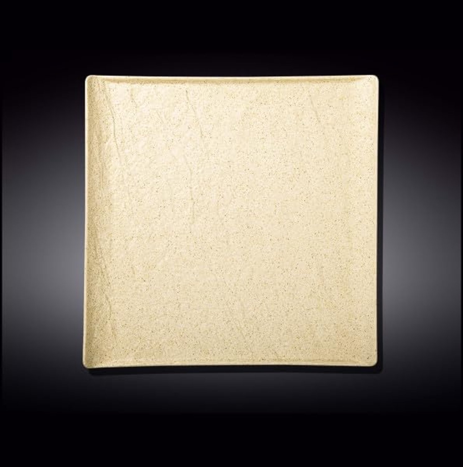 Wilmax England Bord 17x17 cm Zand Porselein WL-661305/A