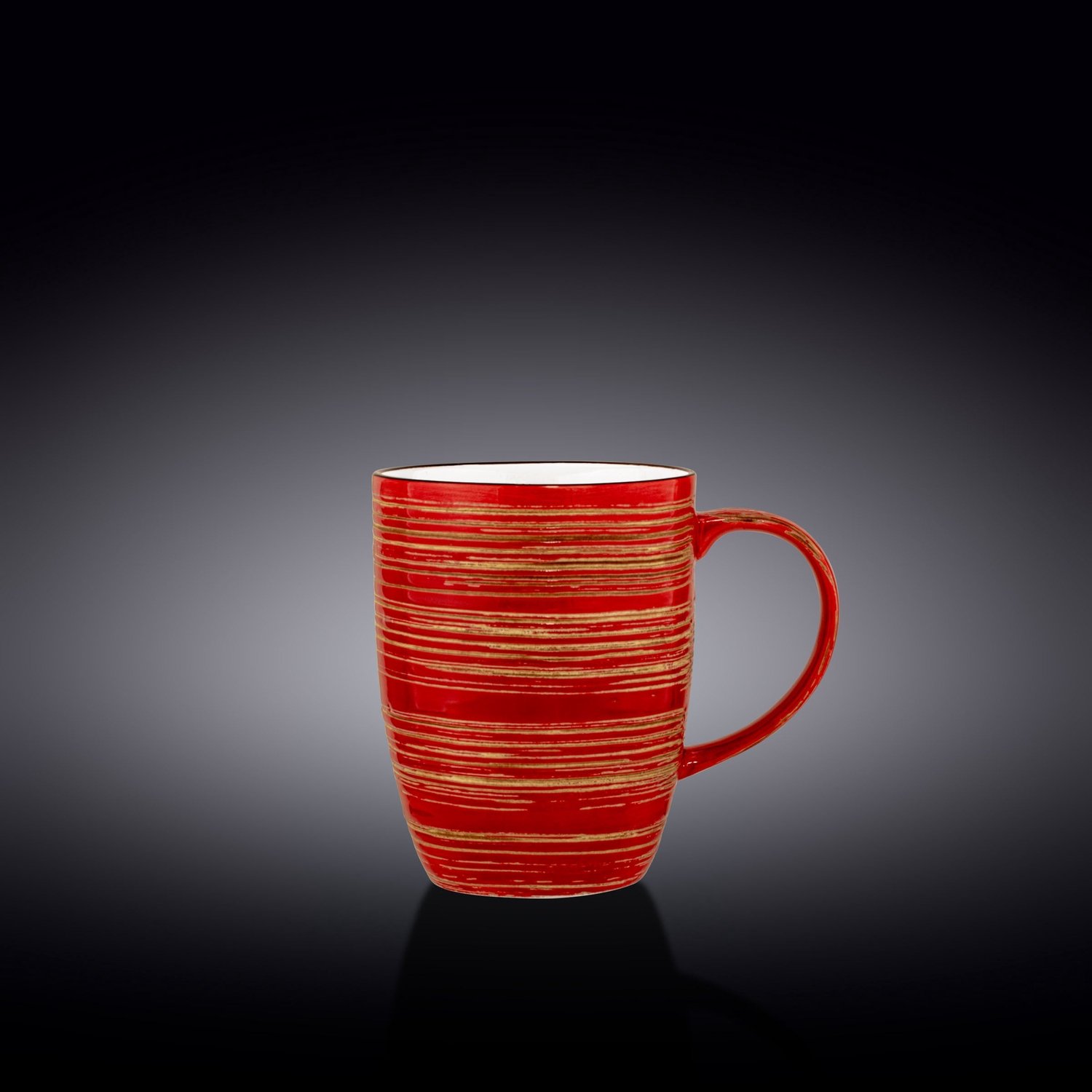 Wilmax England Porseleinen Mok 460 ml Rood WL-669237/A