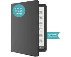 MyStories E-reader Vision Color Hoesje - Geschikt voor model MyStories Vision Color - Schermbescherming Beschermhoes - Grijs