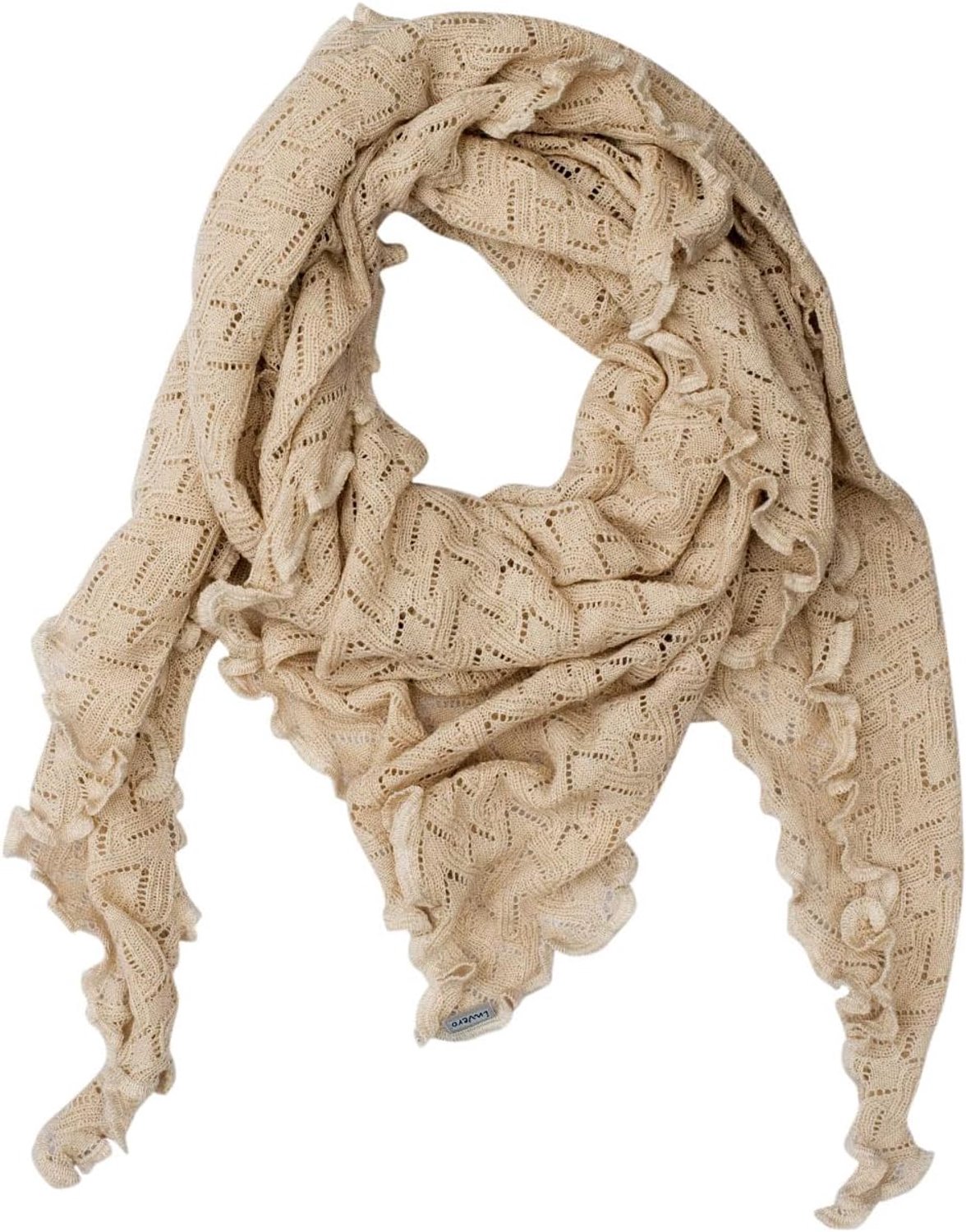 Drihoekige Sjaal Merino Wol - Luxe & Lichtgewicht