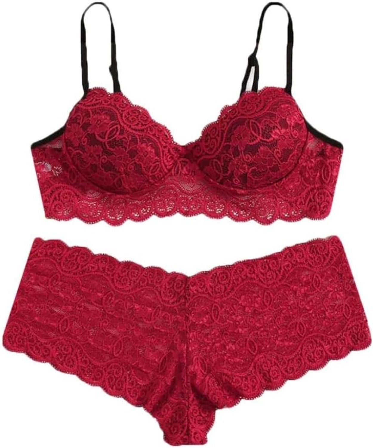 Dameskleding Vrouwen Draadloze Kanten Beha Sexy Lingerie Panty Vrouwen Ondergoed set