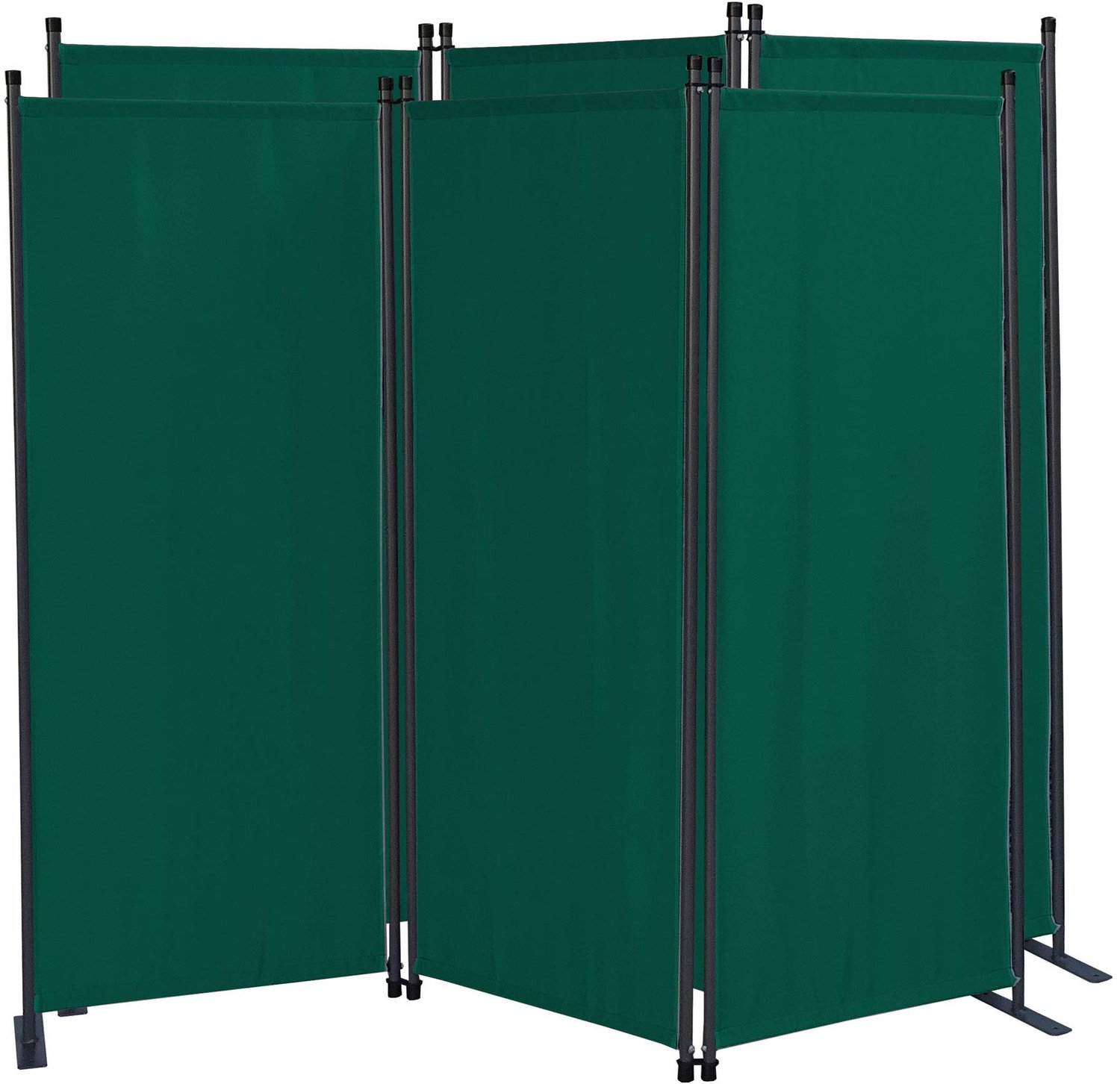Set van 2 Vouwbare Paravents 170 x 165 cm voor Tuin en Balkon