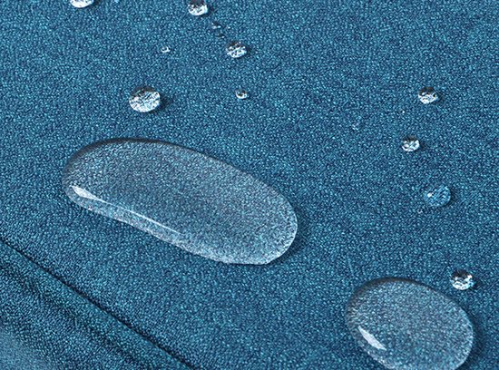 Biljart / pool keu tas lichtblauw — afbeelding 4
