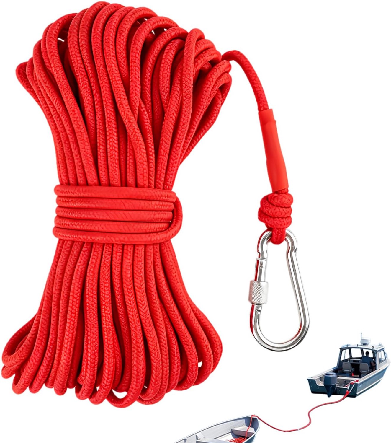 6 mm x 20 m drijvende kabel mariene afmeerkabel, aanhangwagentouwboot - Homevero