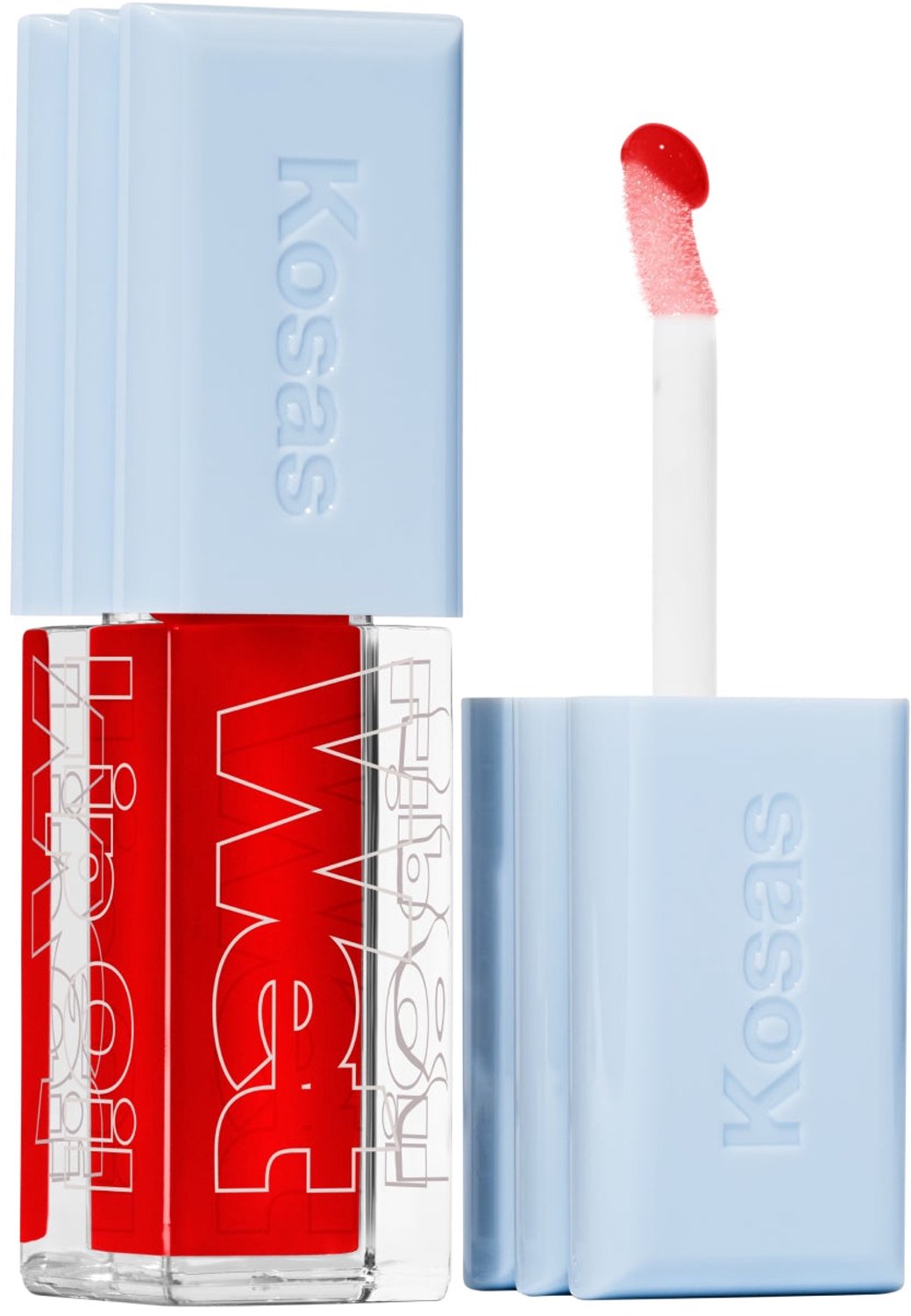 Kosas - Wet Lip Oil Plumping Peptide Lip Treatment Gloss - Lipolie gloss 4,6 ml - Slushy