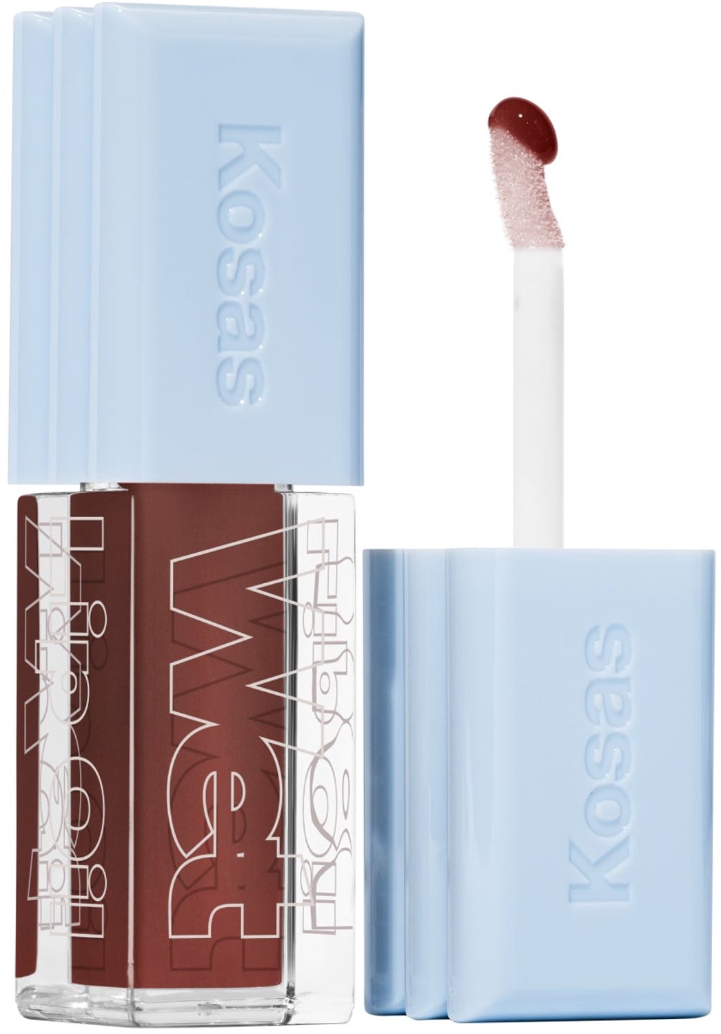 Kosas - Wet Lip Oil Plumping Peptide Lip Treatment Gloss - Lipolie gloss 4,6 ml - Cola