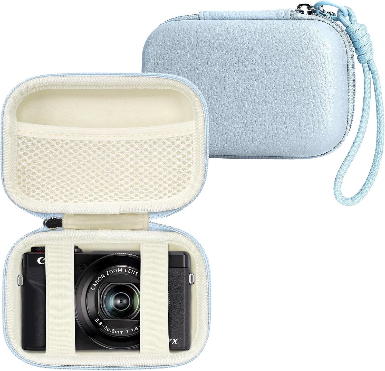 Cameratas voor Canon Powershot G7X Mark III, Blauw