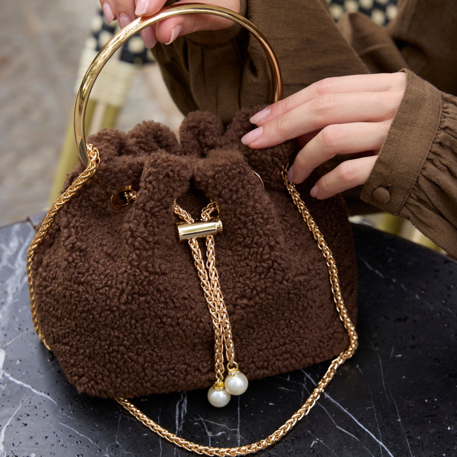La Strada Maud Bruin - Damesschoenen - Maat - One Size