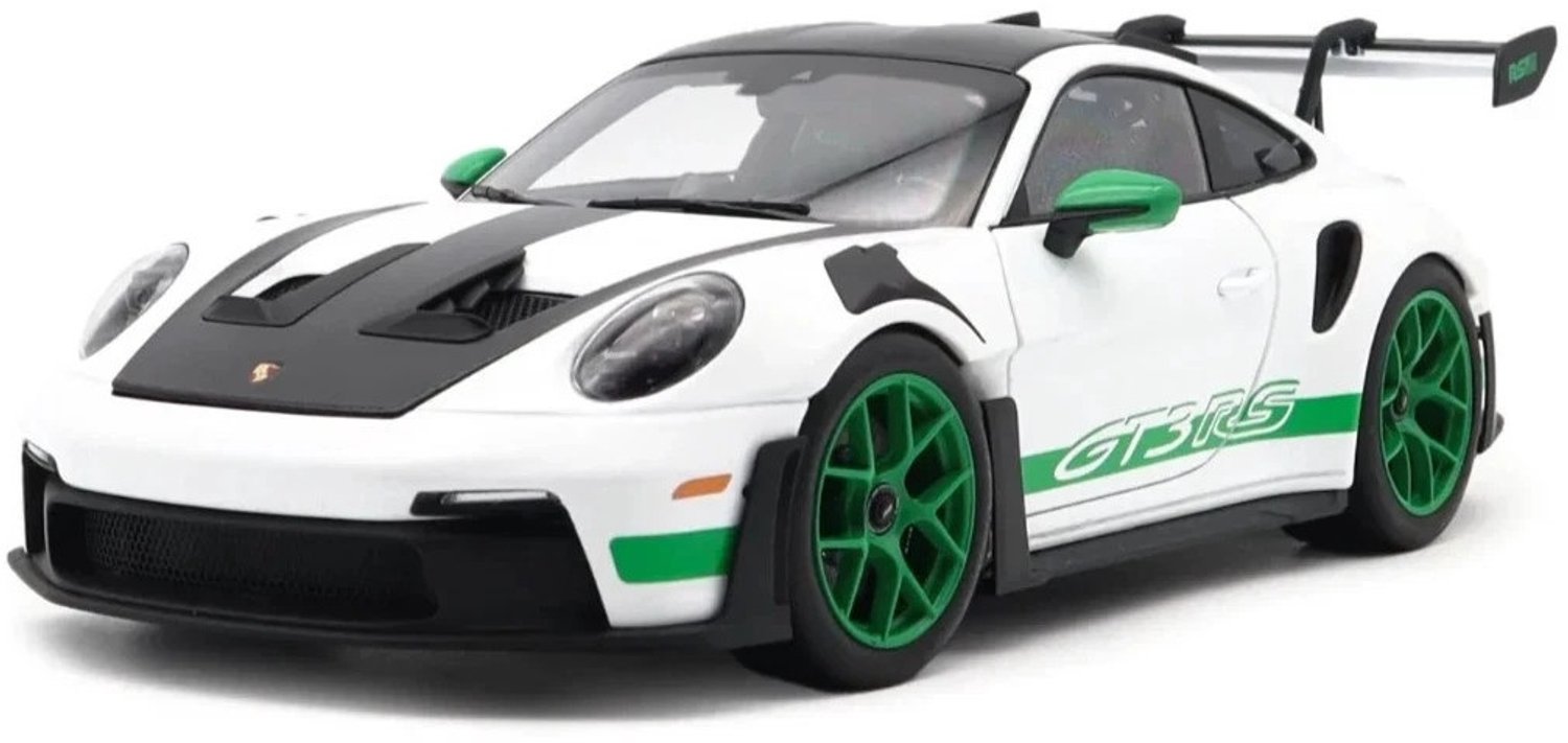 Porsche 911 GT3 RS Tribute to Carrera RS 2022 Wit Groen - Modelauto 1/18 Norev