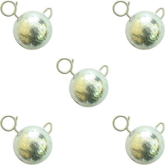 Merkloze Jigkoppen Set 5x 13g Cheburashka Lood Gewichten — afbeelding 4
