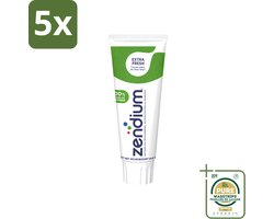 5 x Zendium - Extra Fresh - Tandpasta - Natuurlijke Enzymen - 75 ml - Wasstrips - Tandpasta - Enzymen - Natuurlijke Bescherming - Mondgezondheid - Fluoride