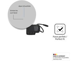 dipos – Matte Privacy Screenprotector geschikt voor equlup EN06 | Anti-Spy Beschermfolie