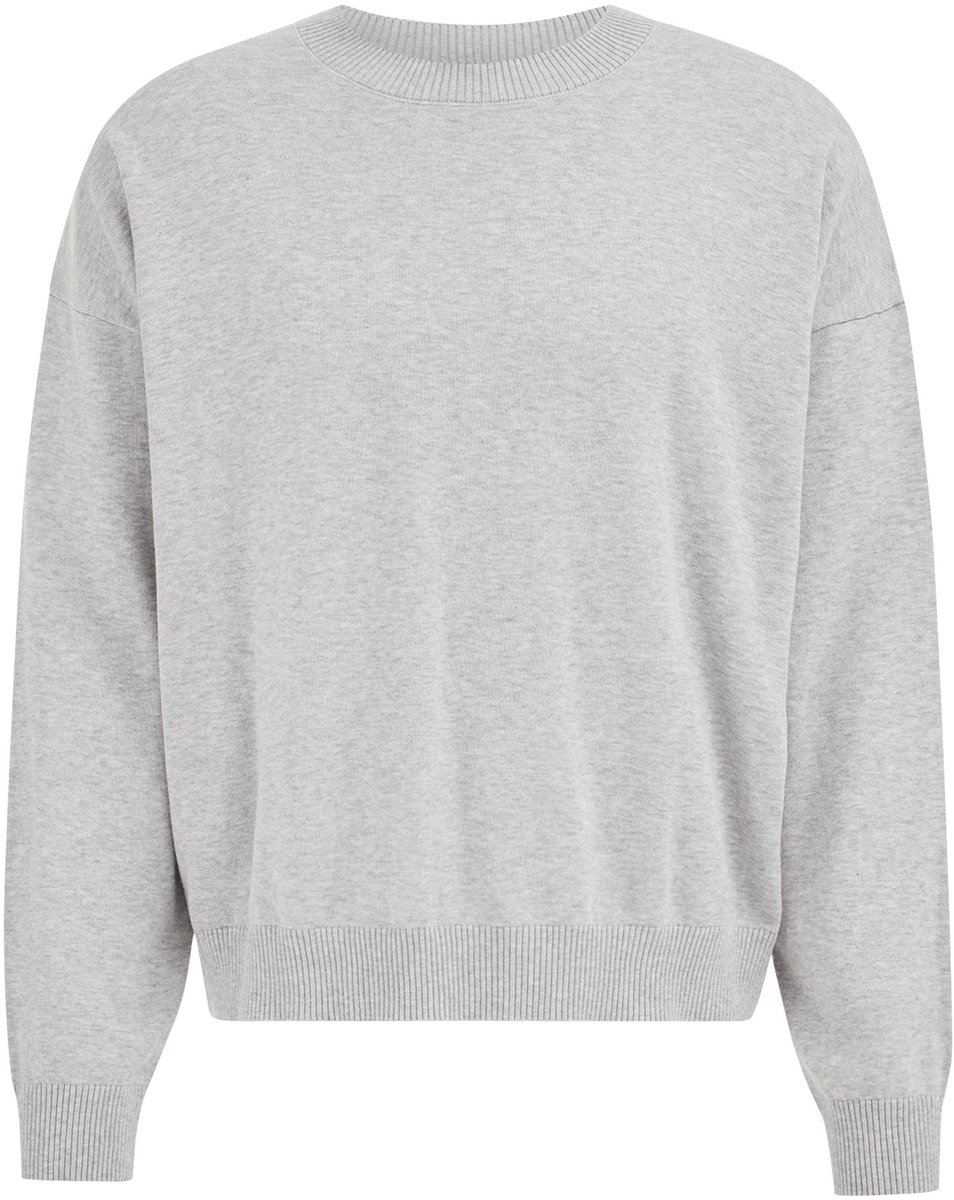 WE Fashion Heren regular fit fijngebreide trui met embroidery