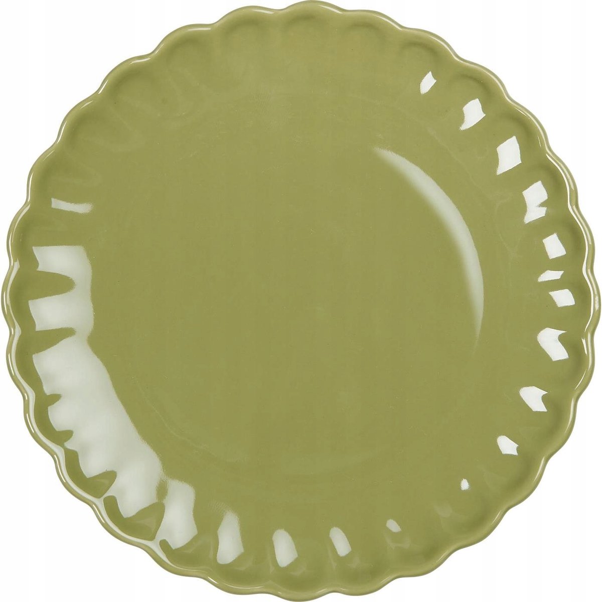 IB Laursen Mynte Herbal Green Stenen Bord, 19.5 cm