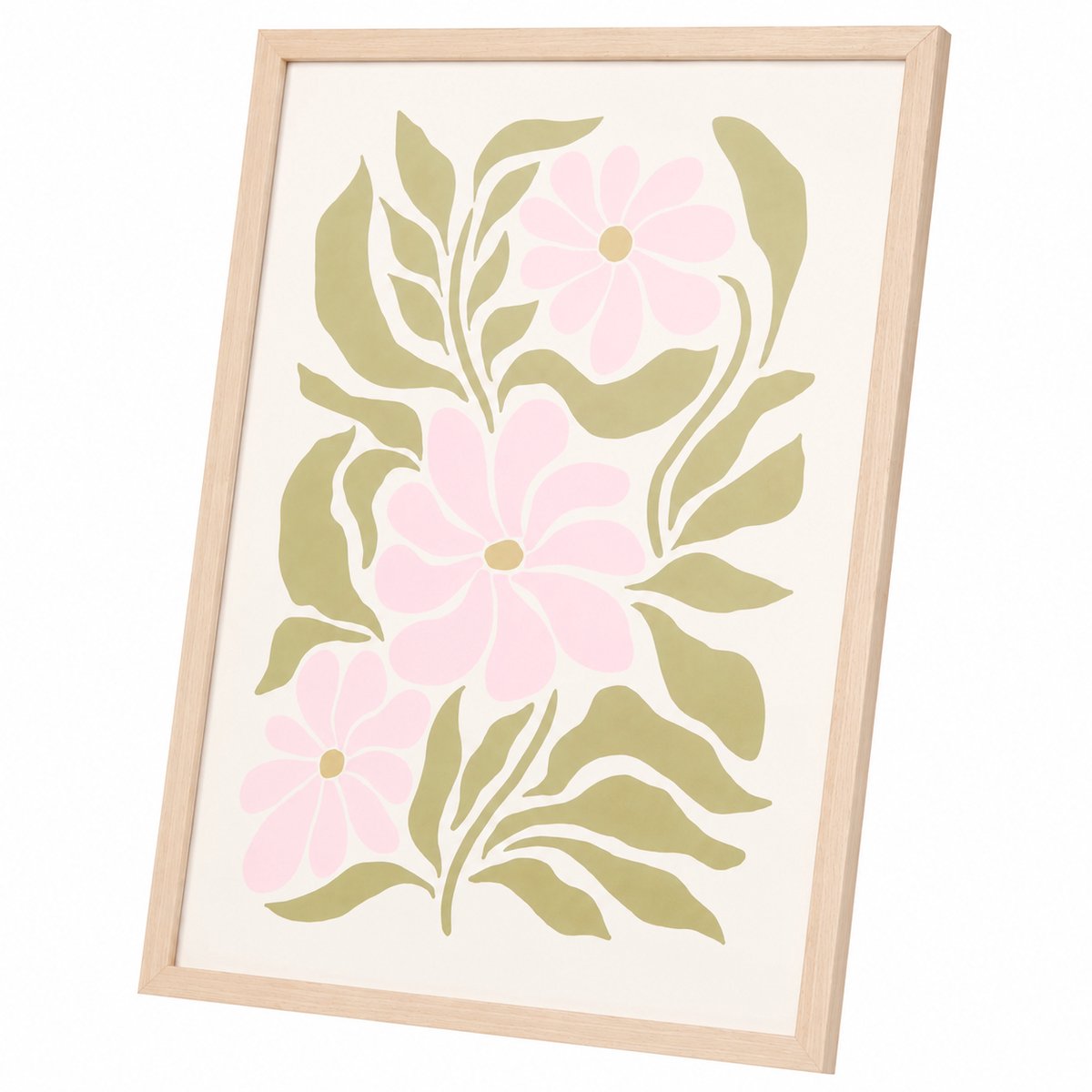 Houten Fotolijst A4 – FSC® Hout – 21 x 29,5 cm – Natuurlijke Fotokader voor Foto, Poster & Print