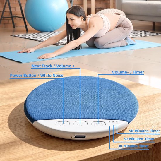 Onderkussen Bluetooth-luidspreker - Ontspanning - Cadeau — afbeelding 3