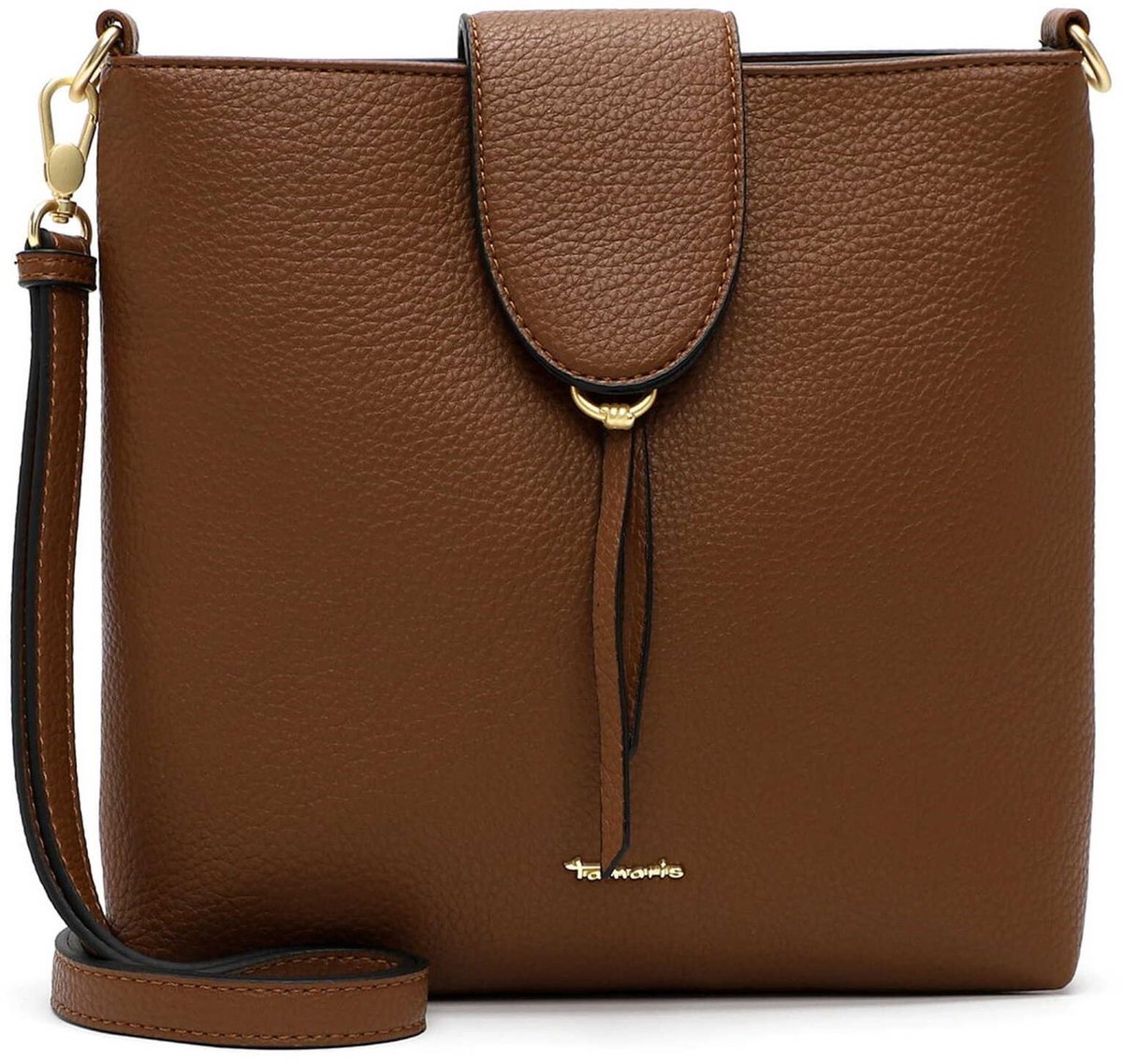 Tamaris schoudertas Manuela Crossover Bag Cognac bruine