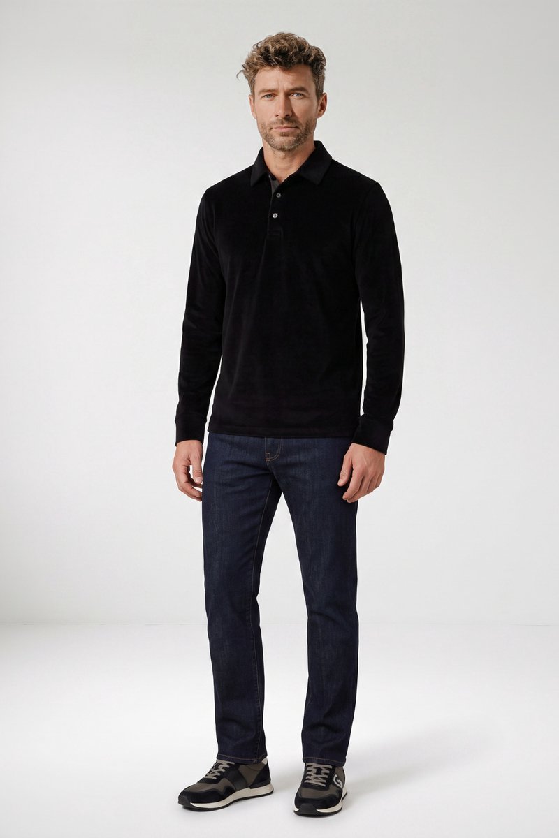 Giordano – Luke - Heren – Poloshirt – Liquid Cotton – Polo - Zwart – 623878-90