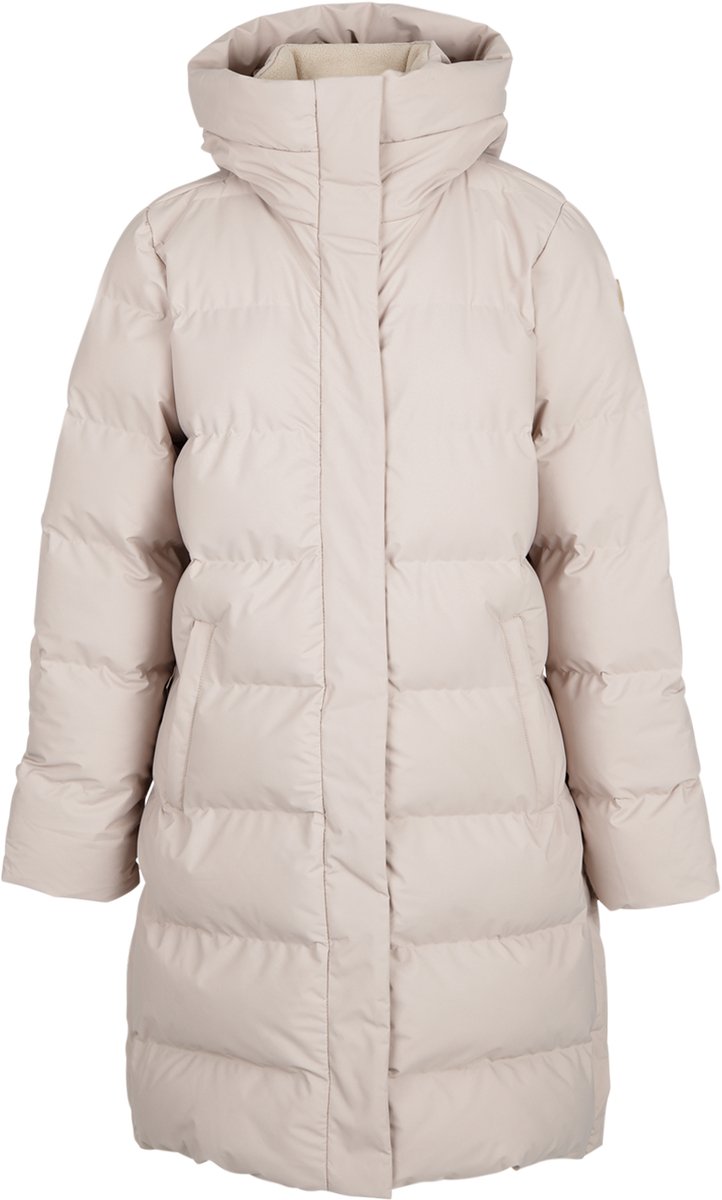 Brunotti Madox Winterjas Dames – Regenjas Waterdicht Waterafstotend Regular Fit L Simply Taupe