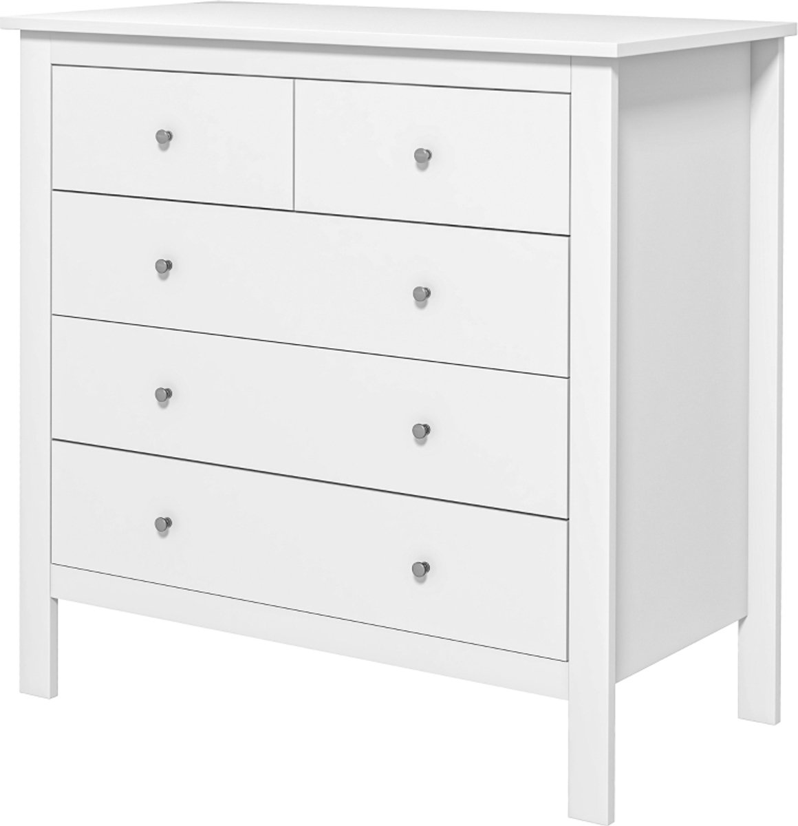 Clruro Opbergkast 140x34x75 cm - met 8 Vakken - Organizer Rek voor Keuken en Woonkamer - MDF - Blauw/Hout