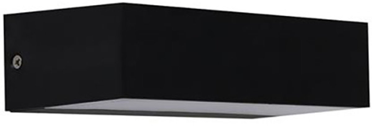 LED Tuinverlichting - Tuinlamp - Andina - Wand - 9W - Natuurlijk Wit 4200K - Mat Zwart - Kunststof