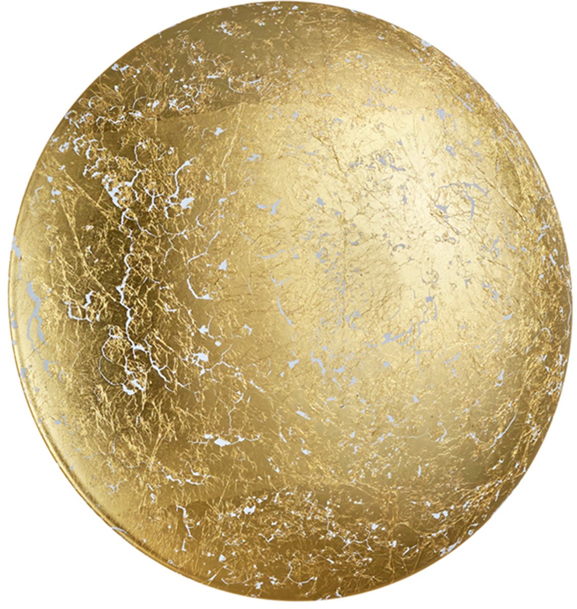 LED Wandlamp - Wandverlichting - Trion Cuno - 8W - Warm Wit 3000K - Rond - Mat Goud - Aluminium