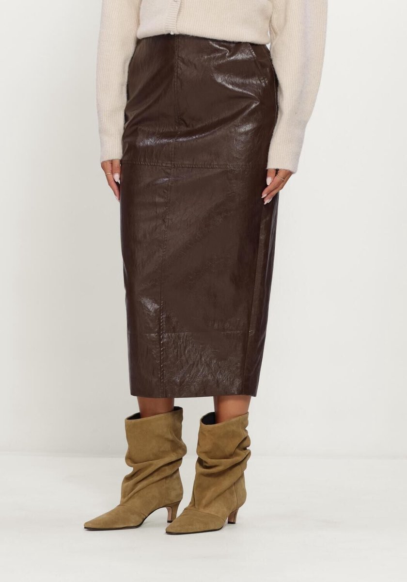 Notre-V Nv-ine Rokken Dames - Bruin - Maat XL