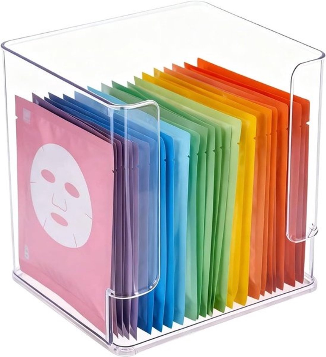 Make-up Organizer - Cosmetica Opberger - Stijlvol Organiseren - Helder Breukvast Acryl - 20.5x17.7x14.7cm - Transparant