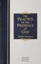 Boek met de titel 'The Practice of the Presence of God' door Brother Lawrence, uitgegeven door Hendrickson Christian Classics.