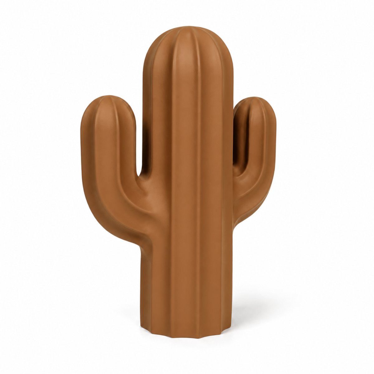 Fiastra Cactus decoratief beeld - Bruin