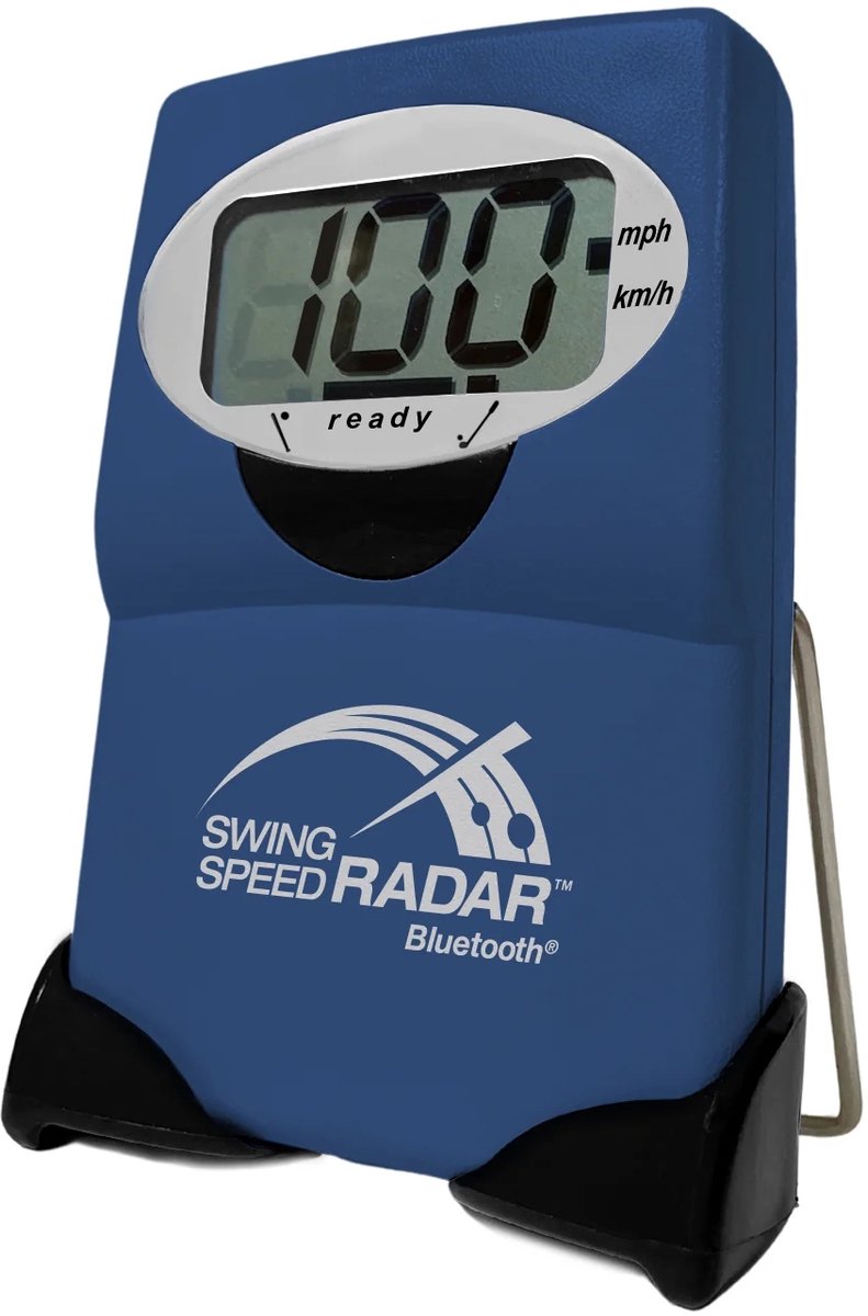 Swing Speed Radar - Golf - Honkbal - Met Bluetooth - Blauw