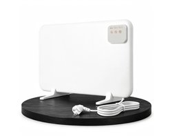 Onder Bureau Verwarming 120W Wit, Compact Infrarood Verwarmingspaneel voor Thuiswerkplek