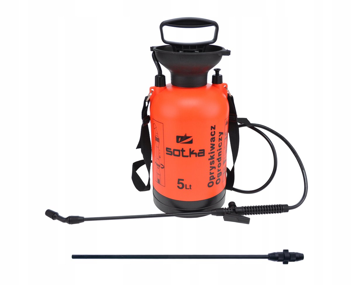 5L Drukspuit met Verlengbare Lans - Ideaal voor Tuin & Huis