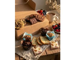 Nyahn's Bakery Proefpakket Diverse Producten - Glutenvrij - Koemelkvrij - Sojavrij - Brownie - Muffin - Brood - Koek - Oranjekoek