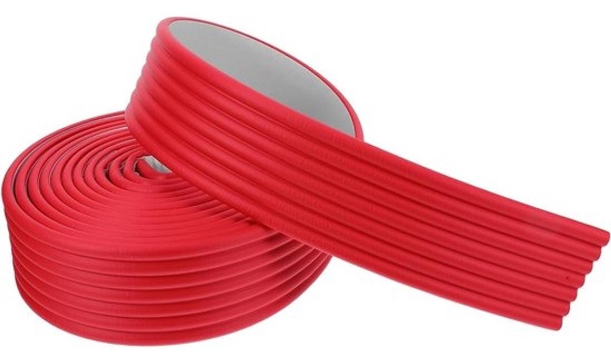Ladder Beschermmat - Treden Kussens - Veilig Klimmen - Dubbele Schuimlagen - 500 x 7.5 cm - Rood