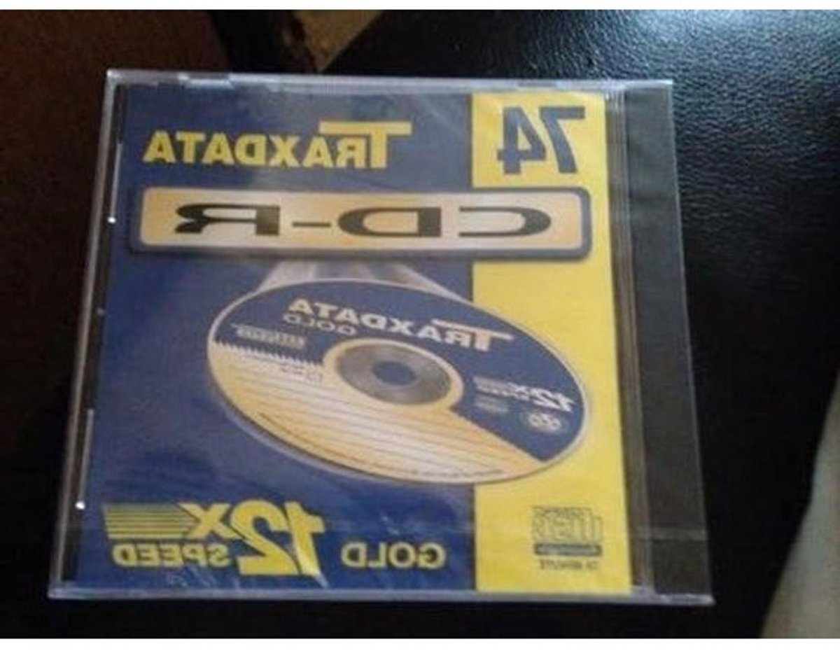 CD-R Goud - Lege CD's - Muziek Archiveren - Gouden Laag - 700 MB - Goud