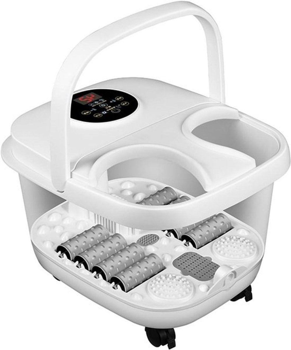 Voetmassager Spa - Voetenbad Massageapparaat - Stressverlichting Voeten - Met Warmte en Shiatsu - 39 x 33 x 26 cm
