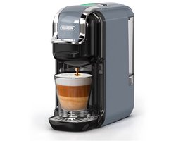 HiBrew 5-in-1 Koffiecupmachine – Meerdere Capsules – Heet/Koud – 19Bar – 1450W – Grijs