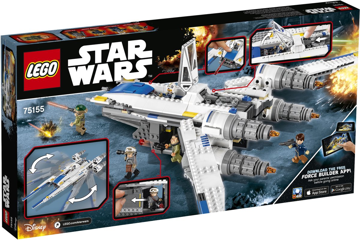 LEGO Star Wars Rebel U-wing Fighter 75155 — afbeelding 4